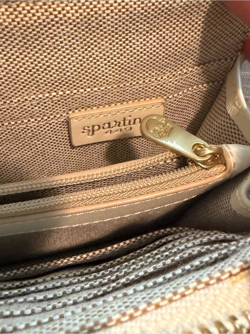 Spartina 449 handbag  straw and cream trim - Picture 8 of 11